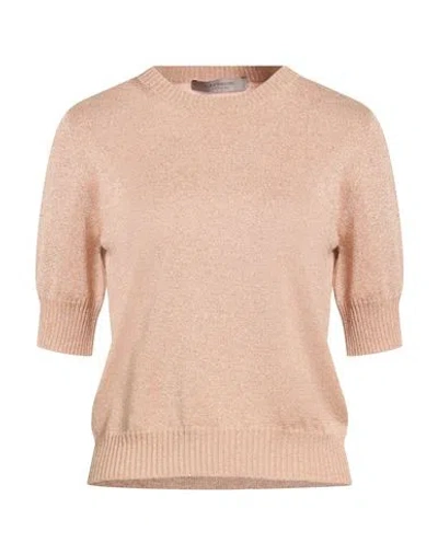 D Exterior D. Exterior Woman Sweater Blush Size Xs Wool, Viscose, Polyester, Metallic Polyester In Pink