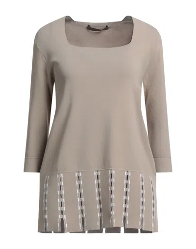 D-exterior Sweaters In Brown