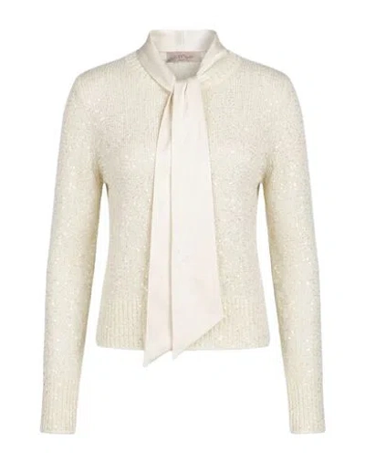 D Exterior D. Exterior Woman Sweater Off White Size M Polyamide, Polyester, Wool, Alpaca Wool, Elastane