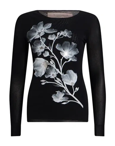D Exterior D. Exterior Woman Top Black Size S Polyamide In Multi