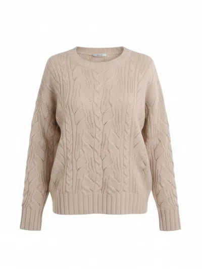 D Exterior Women's T-shirts D.exterior - Multitrecce Boats - White In Neutral