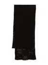 D Exterior D.exterior Scarfs In Black