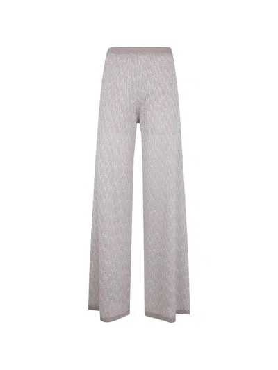 D Exterior D. Exterior Z-line Lux Long Trousers In Gray