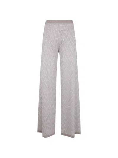 D Exterior D. Exterior Z-line Lux Long Trousers In Gray