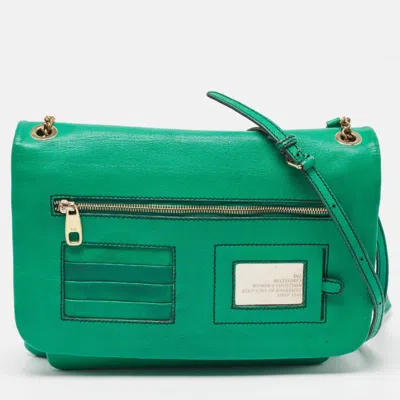 Pre-owned D & G Green Leather Ania Shoulder Bag