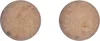 D'heygere Bronze Vaquera Edition Coin Earrings In Copper