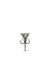 D'heygere Double Solitaire Stud In Silver