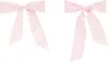 D'heygere Pink Bow Earrings In Pink