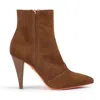 D. Lacquaniti Women's Charlie Suede Boots In Hazelnut In Brown