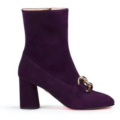 D. Lacquaniti Women's Vittoria Boots In Purple