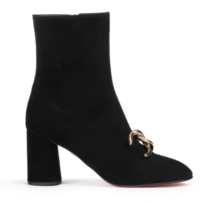 D. Lacquaniti Women's Vittoria Heeled Boots In Black