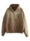 D-r-g-n Cadu 2 Graphic-print Hoodie In Brown