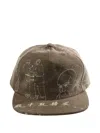 D-r-g-n Meditations Graphic Hat In Brown