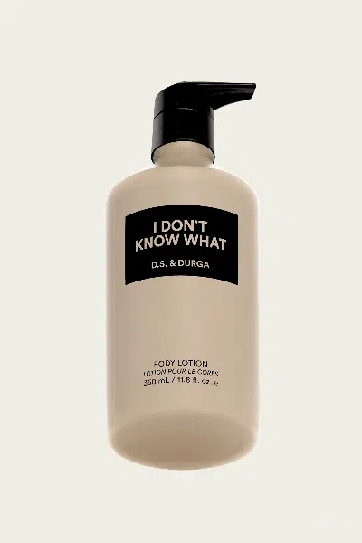 D S & Durga I Don't Know What Body Lotion
