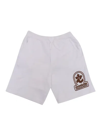 D-squared2 Short Pants In White