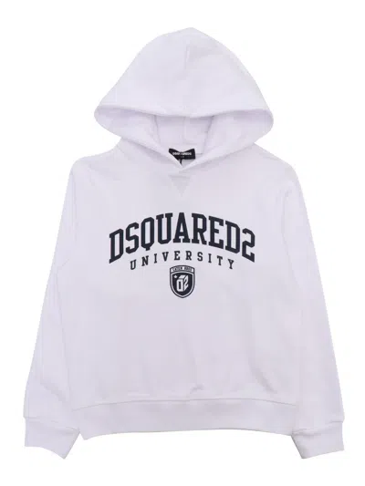 D-squared2 Sweaters In White