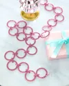 D. Stevens Crystal Circle Christmas Garland, 36" In Pink