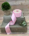 D. Stevens Double Faced Satin Ribbon, 2" X 27 Yards In Almond Blossom