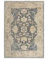 D Style Bergama Be8 3' X 5' Area Rug In Navy