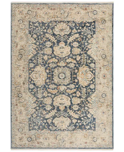 D Style Bergama Be8 3' X 5' Area Rug In Navy