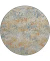 D Style Camberly Cm1 8' X 8' Round Area Rug In Multi