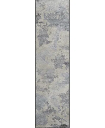D Style Camberly Cm2 2'3" X 7'6" Runner Area Rug In Charcoal