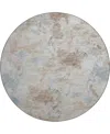D Style Camberly Cm2 8' X 8' Round Area Rug In Multi