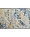 D Style Camberly Cm4 1'8" X 2'6" Area Rug In Navy