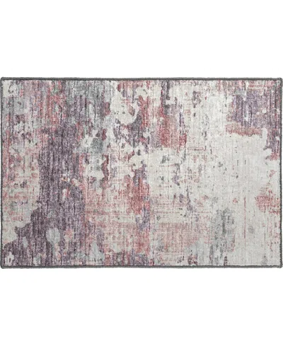 D Style Camberly Cm4 1'8" X 2'6" Area Rug In Rose