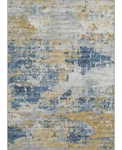 D Style Sandhurst Sdh4 5' X 7'6" Area Rug In Navy