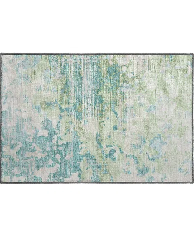 D Style Camberly Cm5 1'8" X 2'6" Area Rug In Green