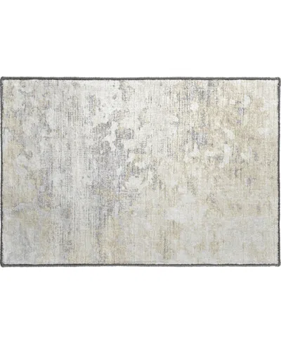 D Style Camberly Cm5 1'8" X 2'6" Area Rug In Ivory