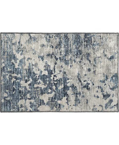 D Style Camberly Cm5 1'8" X 2'6" Area Rug In Navy