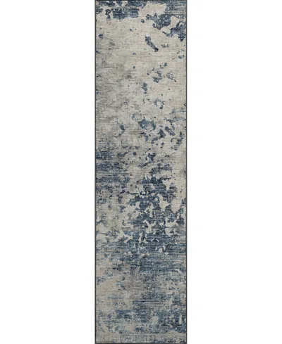 D Style Camberly Cm5 2'3" X 7'6" Runner Area Rug In Navy
