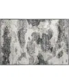D Style Camberly Cm6 1'8" X 2'6" Area Rug In Black
