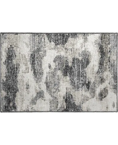 D Style Camberly Cm6 1'8" X 2'6" Area Rug In Black