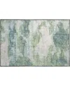 D Style Camberly Cm6 1'8" X 2'6" Area Rug In Green