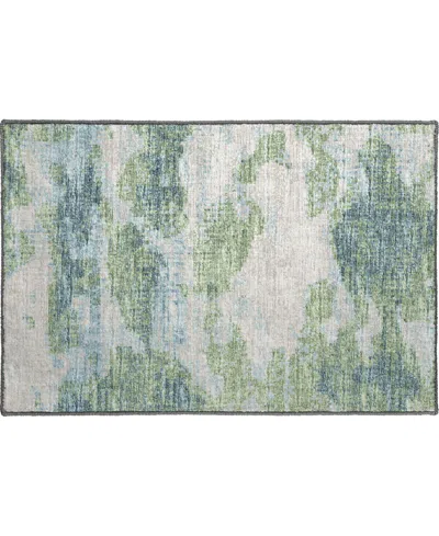D Style Camberly Cm6 1'8" X 2'6" Area Rug In Green