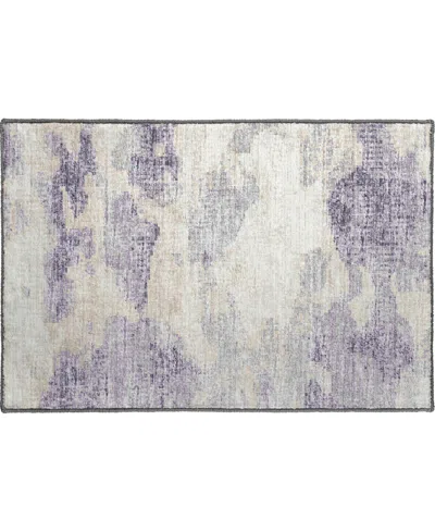 D Style Camberly Cm6 1'8" X 2'6" Area Rug In Lavender