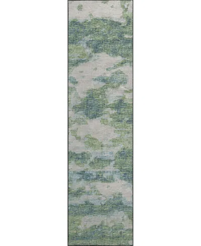 D Style Camberly Cm6 2'3" X 7'6" Runner Area Rug In Green