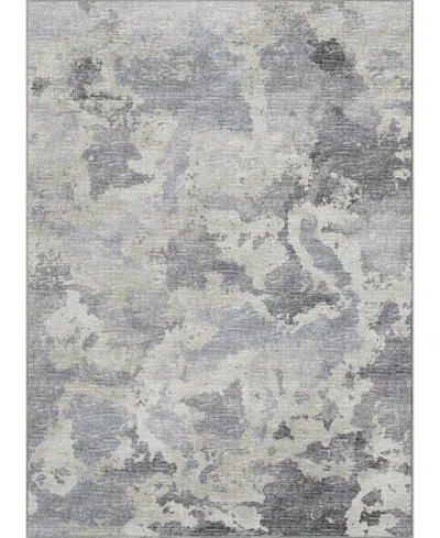 D Style Camberly Washable Cm2 3' X 5' Area Rug In Charcoal