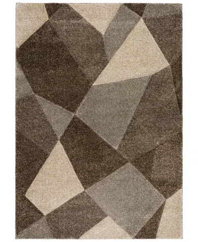 D Style Carmona Co1 3'1" X 5' Area Rug In Cocoa