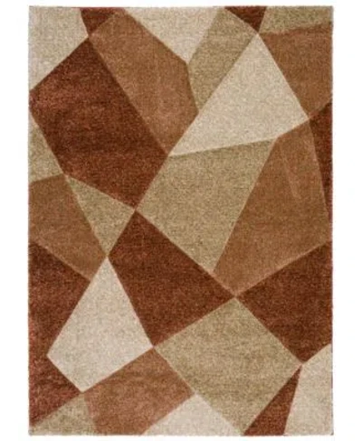 D Style Avilla Avl1 Area Rug In Paprika