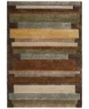 D Style Carmona Co2 3'1" X 5' Area Rug In Cocoa