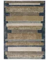 D Style Carmona Co2 5'1" X 7'5" Area Rug In Denim
