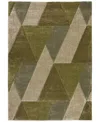 D Style Carmona Co4 5'1" X 7'5" Area Rug In Moss