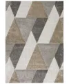 D Style Carmona Co4 8' X 10' Area Rug In Gray