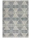 D Style Carmona Co8 5'1" X 7'5" Area Rug In Denim
