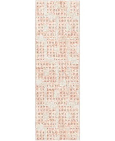 D Style Delano Da1 2'6" X 10' Runner Area Rug In Ivory