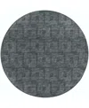 D Style Delano Da1 6' X 6' Round Area Rug In Midnight